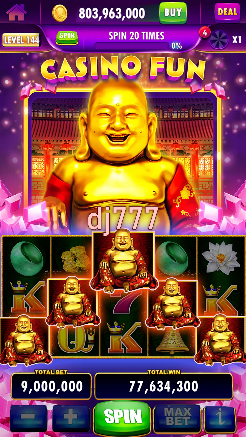 dj777 Login